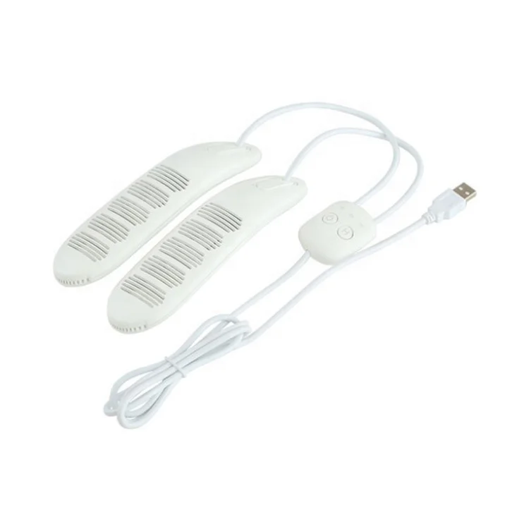 

Newly designed USB electronic fast heating shoes warm boot dryer with 3 hours, 6 hours and 9 hours timer, White