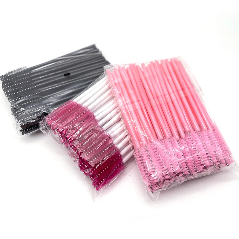 

Disposable Eyelsh Brush Wholesale Lash Curler Mascara Brush, Multiple colors to choose