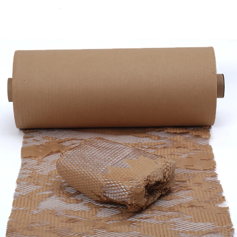 Edge Protector Cushion Honeycomb Kraft Paper Package Insert Protective Packaging Save Space Green Packing Materials