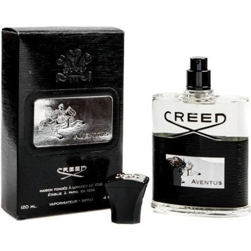 

120ml black Men Perfumes Lasting CREED perfume Parfumee Masculino High Quality Parfum Homme Original Fragrance