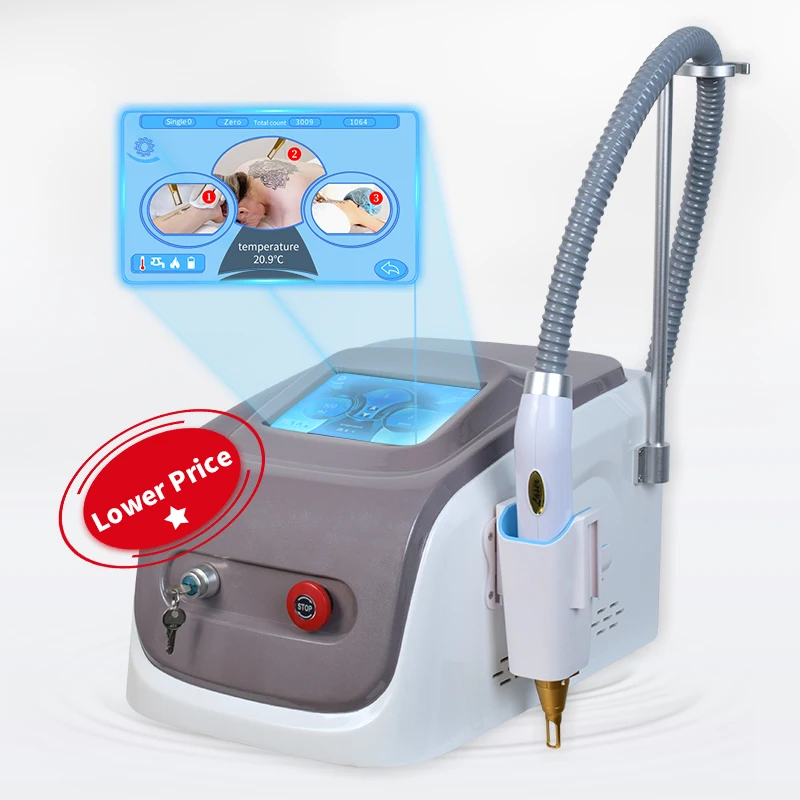 

Q Switch Nd Yag Laser Tattoo Removal Beauty Machine Pigments Removal 1064nm 532nm 1320nmH