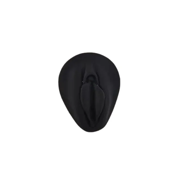

Gaby Soft Silicone Model Genitals Body Piercing model Faux Real artificial model Display jewelry, Black