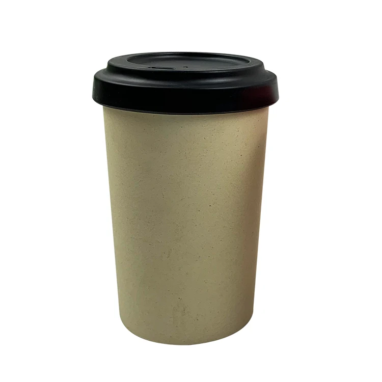 

MIKENDA Biodegradable bamboo reusable coffee cups