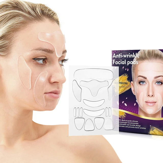 

AH Prevent Wrinkles Wrinkles Remover Silicone Anti Wrinkle Patches Pads for Reducing Forehead Eye