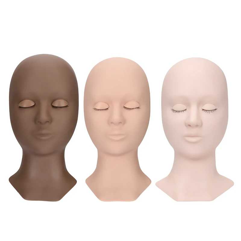

2021 New Style Maniqui Head For Lashes Extenison Practicing Lash Manniquin head