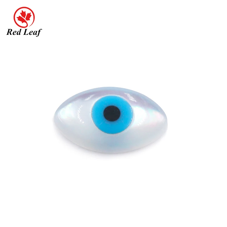 

Redleaf Jewelry Hot Sale Shell Product Natural Shell Marquise Shape mixed-color Devil Eyes For Jewelry Design