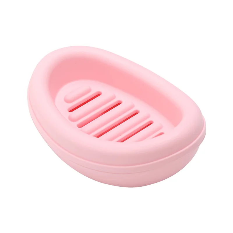 

Soap Box Double Drain Toilet Originality Nordic Soap Box Bathroom Household Plastic Soap Rack Convenient