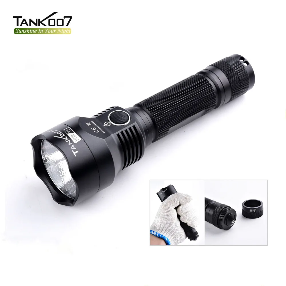 

LED Flashlights Rechargeable Portable Aluminum Alloy Waterproof Powerful Tactical Torches for Running Outdoor Camping