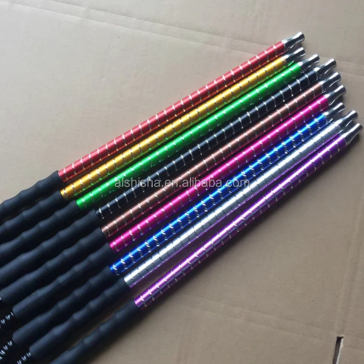 

chicha pipe metal colorful hoka tube stainless chicha hose arabic smoking pipe, As per request