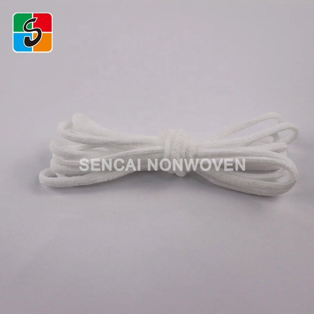 
Sencai fast delivery hot-seal elastic string for face mask 
