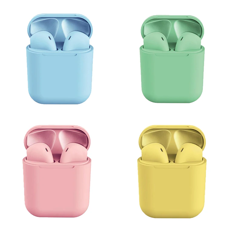 Manufacturer Inpods i12 BT 5.0 Colorful Bluetooth Earphone Hands free Wireless Headphones
