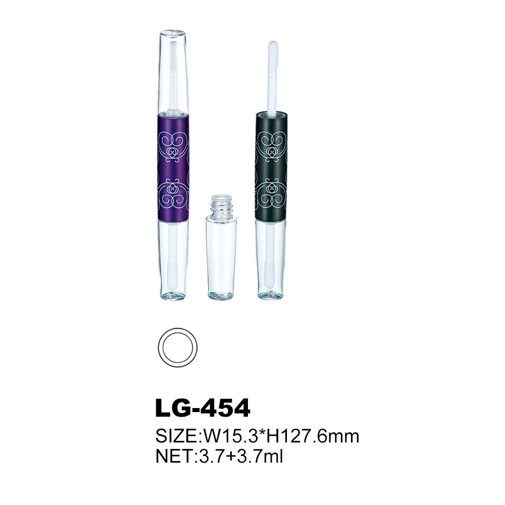 Double Side Lip Gloss Tube Packing Container Lipgloss Cosmetic