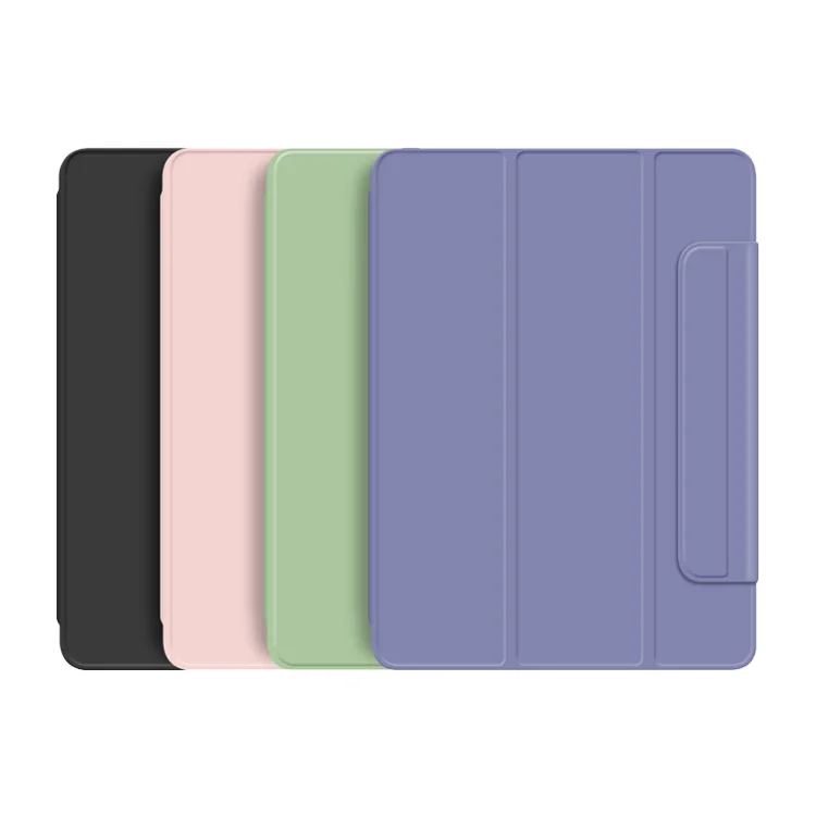 

Ultra Thin Magnetic Charge Supported Leather Smart Protective Cover Case for Apple iPad Pro 11 2020