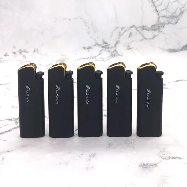 

Mini portable encendedores USB Lighters,Briquet electrique,Rechargeable cigarro Windproof Flameless Electric Lighter, Customized color