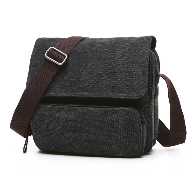 

Canvas Messenger Bag Shoulder Crossbody Bags Purse for Men
