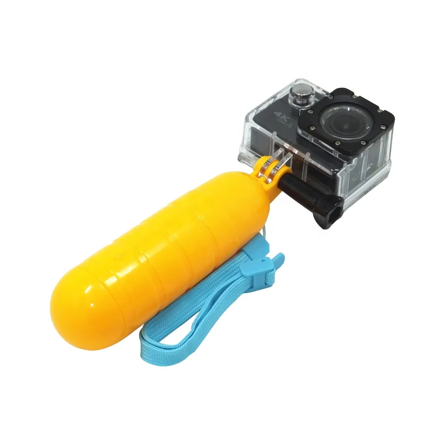 

Junnx For Gopro Accessories Underwater Floating Hand Grip Monopod Waterproof Floaty Bobber selfie stick, Yellow