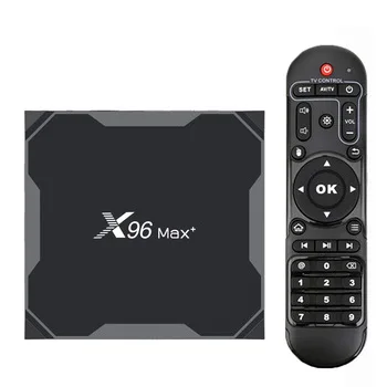 

Cheapest 1000M Lan TV Box 8K Android Box X96MAX+ With 2.4G/5G WIFI Support IPTV KODI YOUTUBE NETFLIX SET TOP BOX