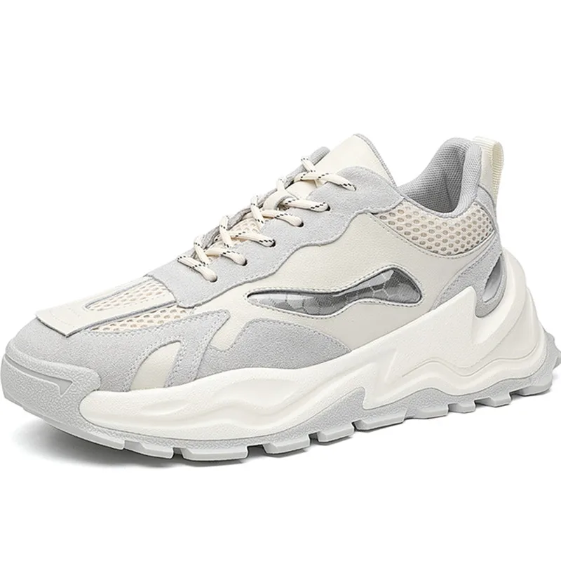 

Spring 2021 Running Shoes Men Green White Youth Leather Gym Shoe Designer Mens Sports Trainers Anti Slip Men Sneakers