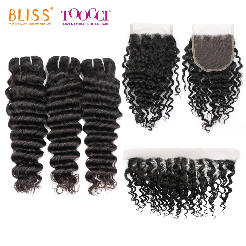 

Bliss Wholesale Grade 8A Unprocessed Full Cuticle Aligned Remy Hair Bundles Burmese Hair Bundles Human Hair Deep Wave Bundles