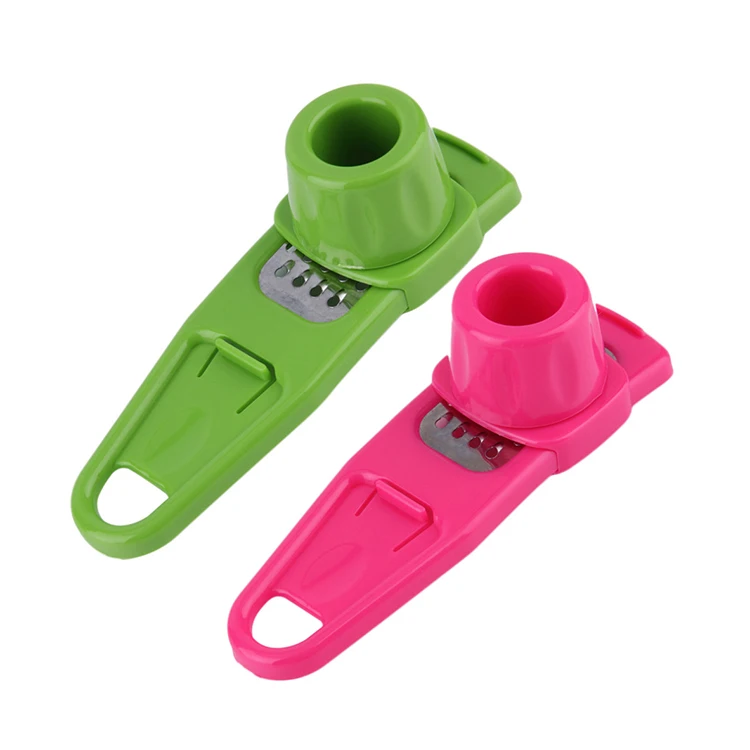 

Amazon Top Selling High Quality Garlic Grater/Mini Garlic Cutter /Garlic Grinding Tool Planer Kitchen Gadgets, Green red