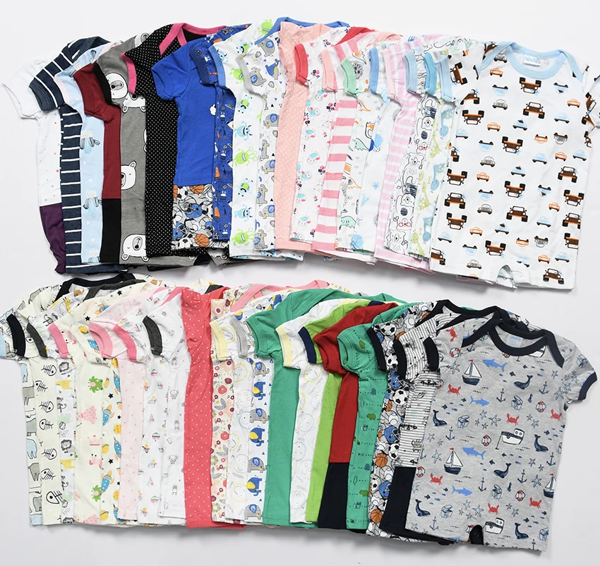 

Wholesale Cartoon Flannel Baby Boy Autumn Winter Rompers Pajama Boutique ropa babe recien nacido, As picture shown