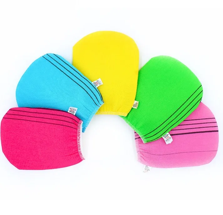 

Best Body Wash Glove korean Woman Exfoliating Shower Towel Cleansing Beauty Skin scrubber of Bath