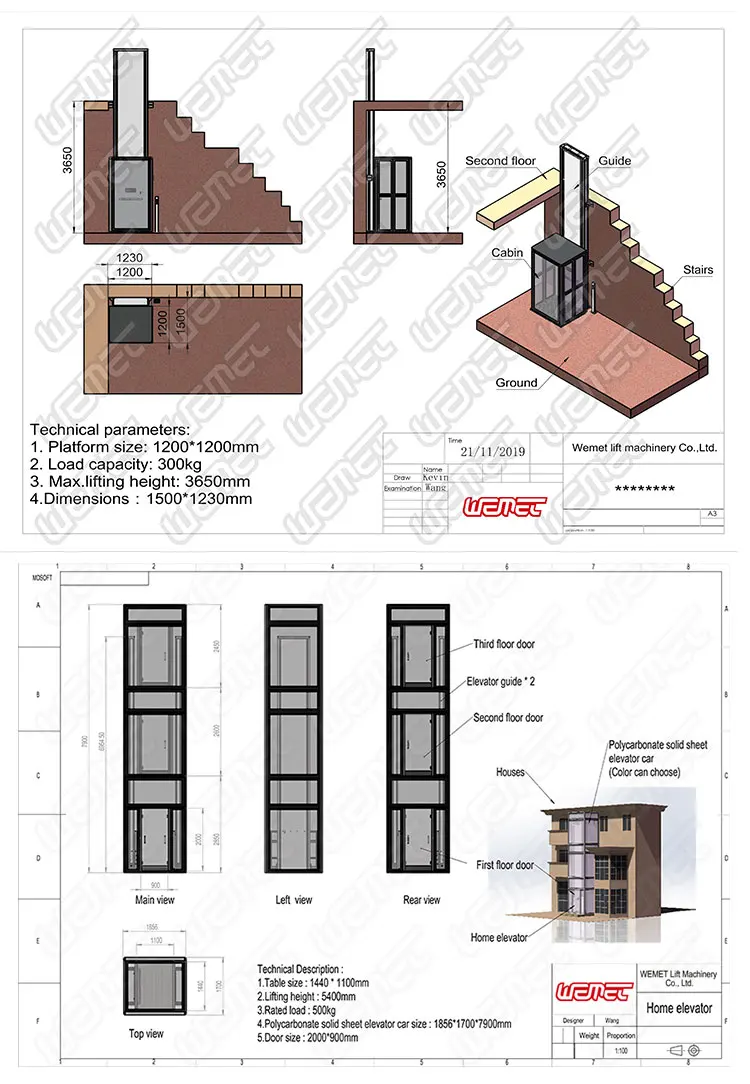 Wemet 200kg Hause Aufzug Elektrische Startseite Aufzuge Preise Wohn Aufzug Buy Home Elevator Kleine Aufzug Aufzug Passagier Sicher Und Tragbare Aufzug Product On Alibaba Com