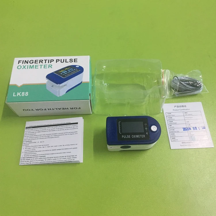 
LK88 Built-in Battery Customized TFT Pulse Personal Health Appliances 