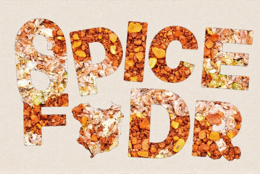 Spice blend with bell pepper flakes