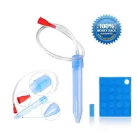 

Baby Nasal Aspirator, Snot Sucker for Newborns to Toddlers, Mucus Aspirator for Baby, Non-Toxic Mucus Extractor