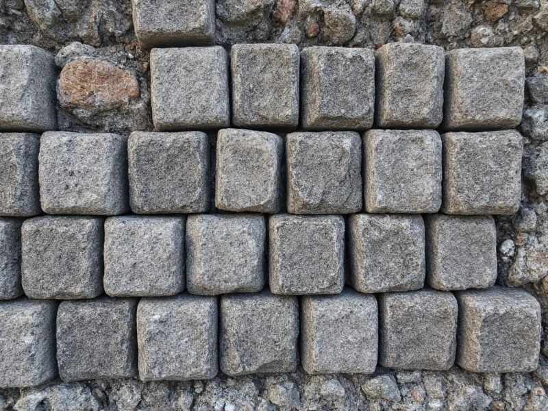 Close-up of cobblestone arranged in crafting grid for furnace