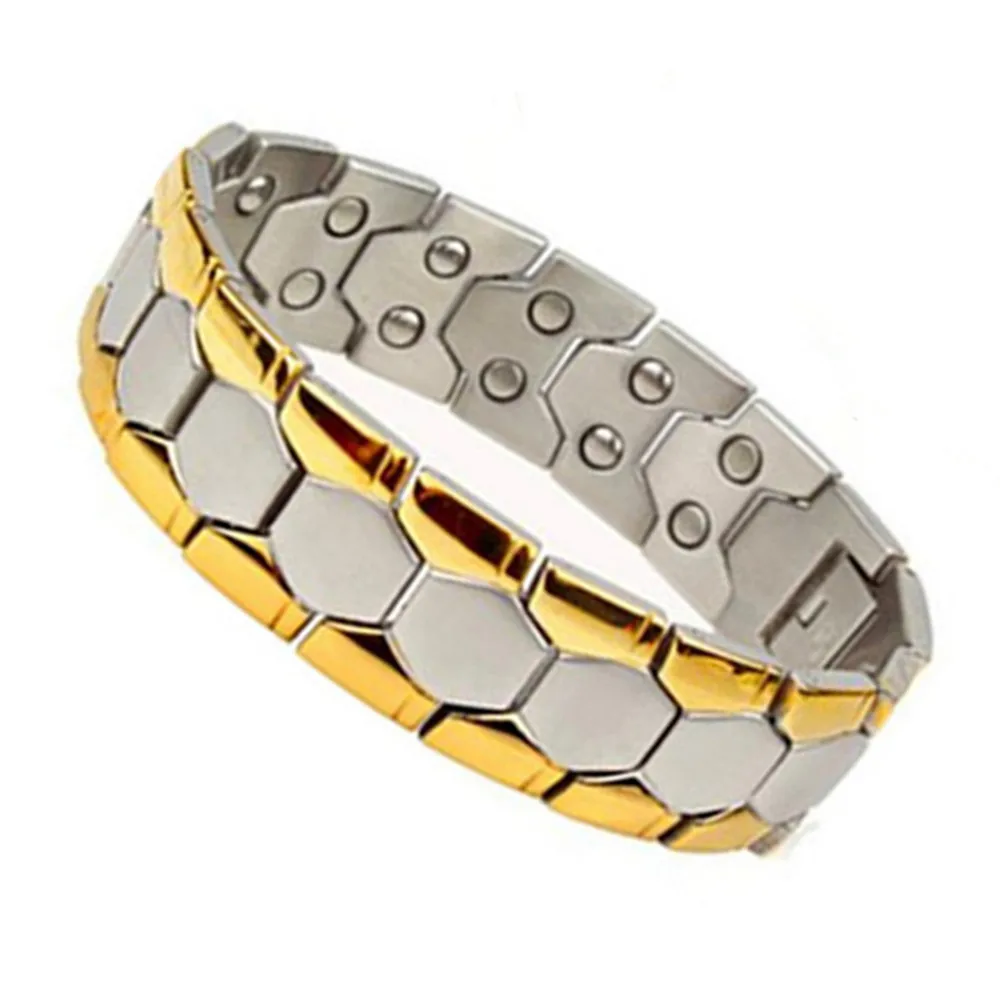 
Too many ions health care titanium germanium bracelet for men 