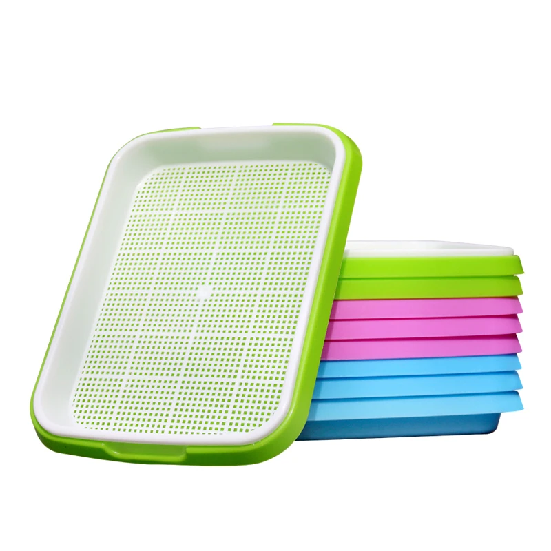 

Shanghai Herbary Supply High Quality Micro Green Trays, Blue, green, purple