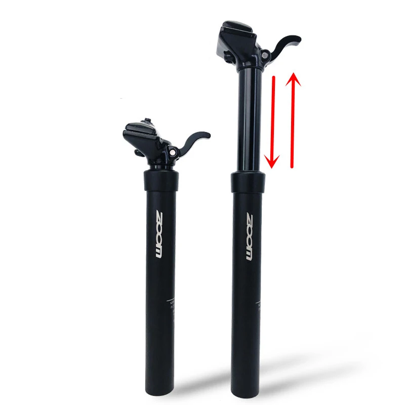 

ZOOM 30.9mm 31.6mm Bicycle Seatpost Manual Lift Seat Tube Mountain Bike Seat Post Alloy suspension Dopper Parts