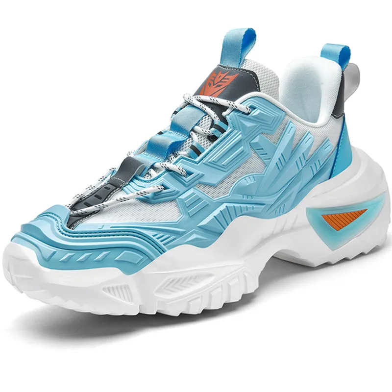 

Dropshipping Custom Logo Chunky Sneakers Men's colorful Platform Shoes Fashion Trainers Male Casual Sports Footwear