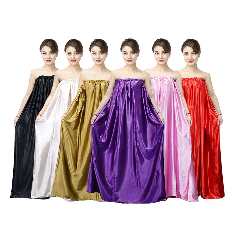 

Private Label yoni steam cloak v steam gowns yoni steam capes, Golden, purple and champagne