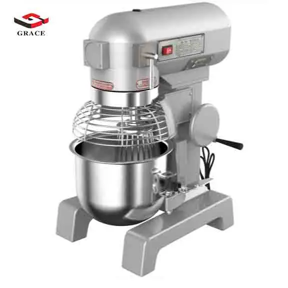 
Grace 20L 3 Multi-function Commercial Dough Mixer Bakery Food Cake Mixing Machine with 3 Stirrers 