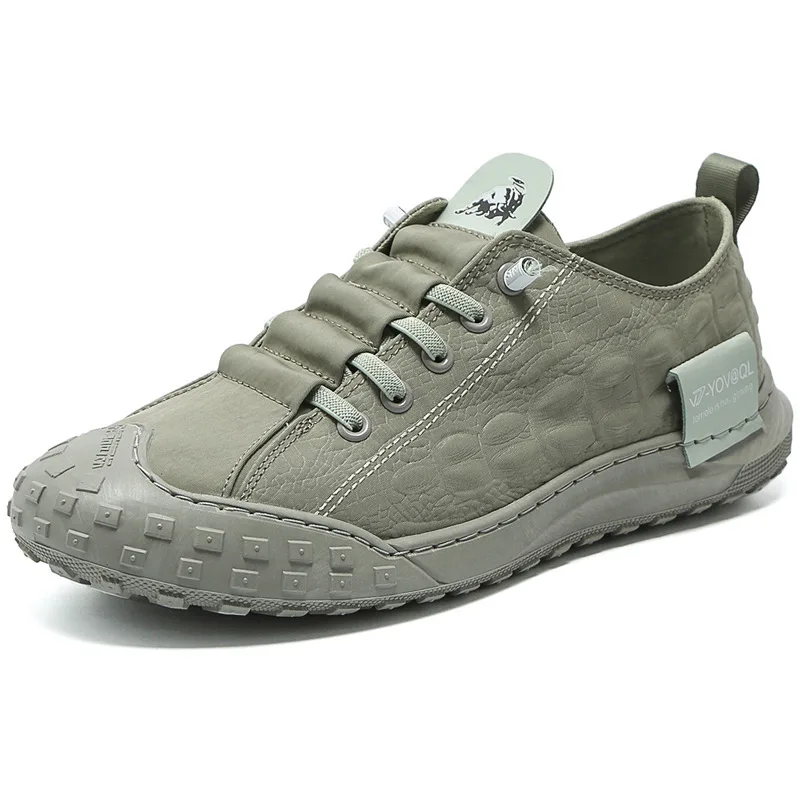 

Best Sell Trendy Alligator Print Leisure Board Shoes Shallow Sport Sneakers, Picture