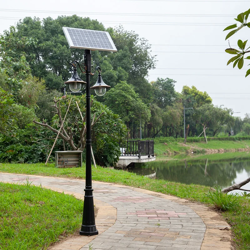 European Garden Lamp Led Street Light Villa Garden Landscape solar Garden Lamp