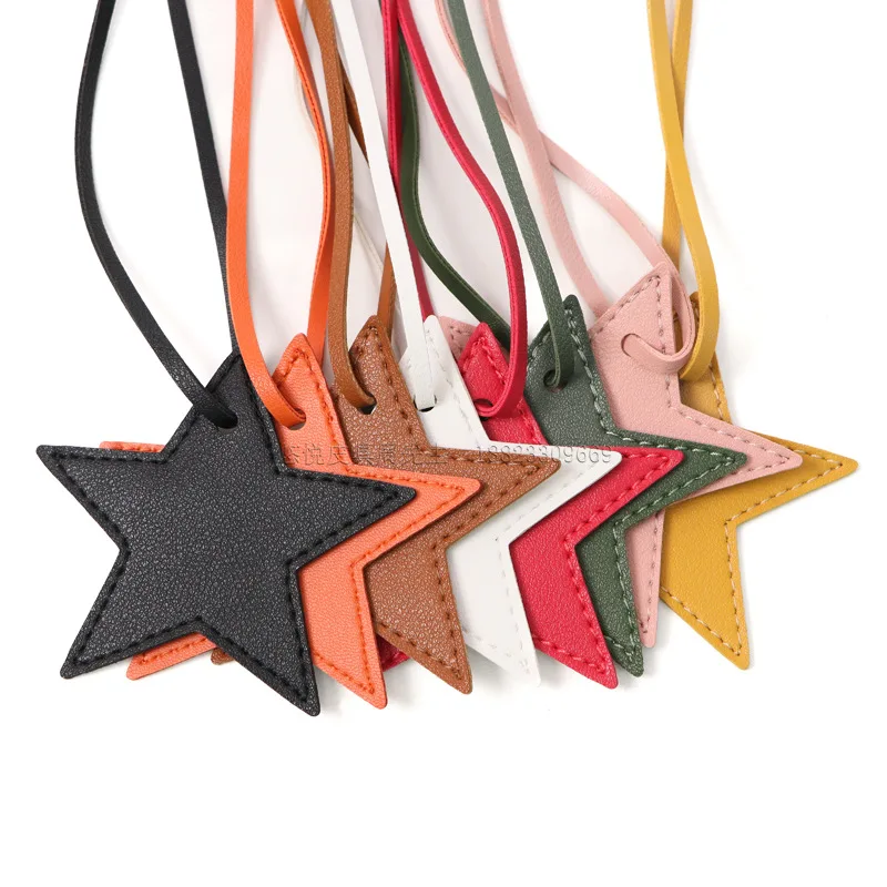 Wholesale Cute Five-point Star Shape Keychain Bag Charm Bag Pendant Gifts for Women