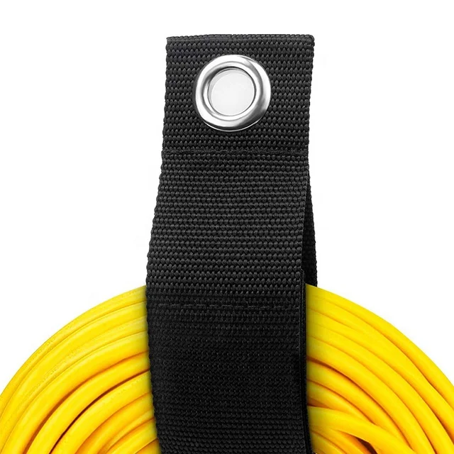 

Custom Logo Binding Hanging Up Ski Water Surf Rope Strap For Water Sports, Black