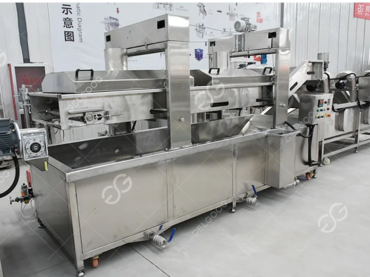 Automatic Potato French Fry Plantain Chips Falafel Gari Deep Frying Machine Doughnut Dumpling Samosa Fish Broaster Chicken Fryer