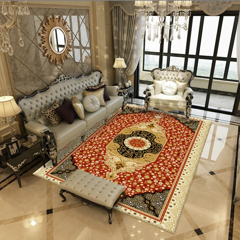 

3D print alfombras Custom large size geometric rug Persian carpet tapete Vintage luxury antique design