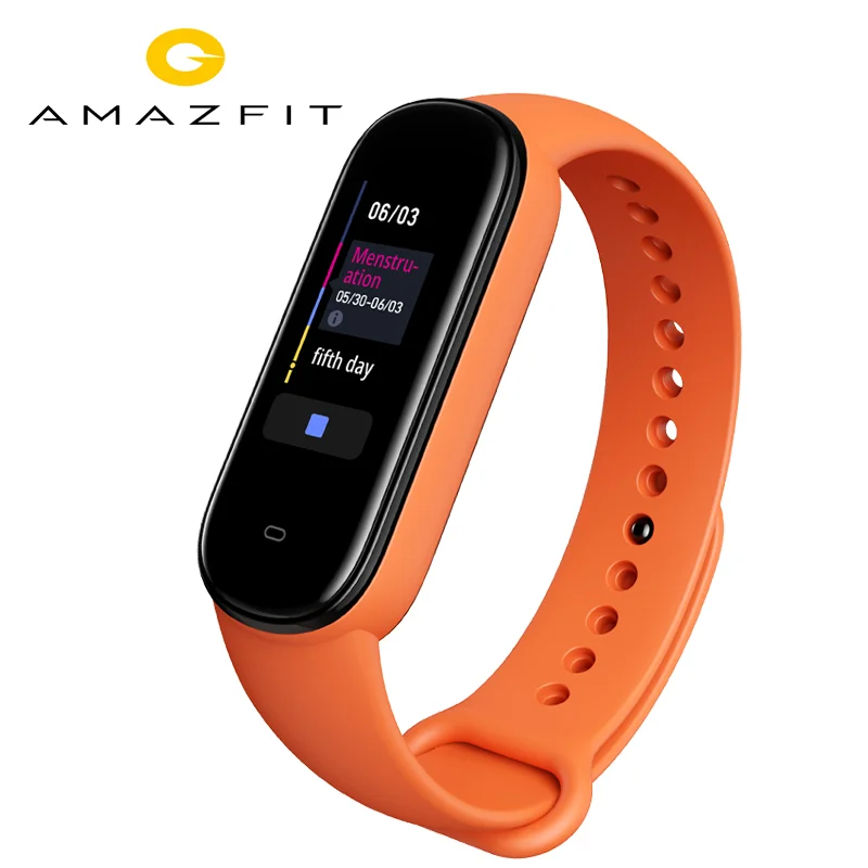

Original Global Amazfit Band 5 Smartwatch 5ATM Multi Sports Modes Huami Smartband For Android iOS Phone