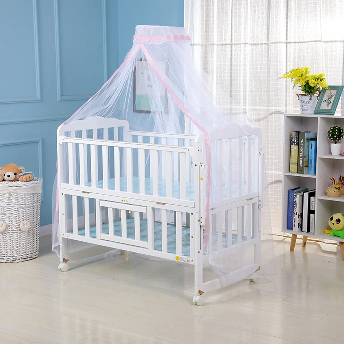 baby cot net design