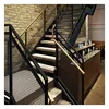 Black Powder Coated Stainless Steel Garden Pool Metal Fencing and Fence Panel Guardrail Guard Bar Wire Mesh Post Railing