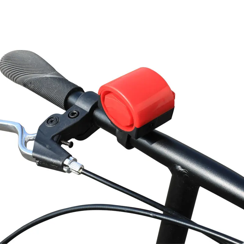 

Top Selling Fashionable Universal Colorful Electronic Bicycle Bell Cycling Bike Electric Horn, As shown