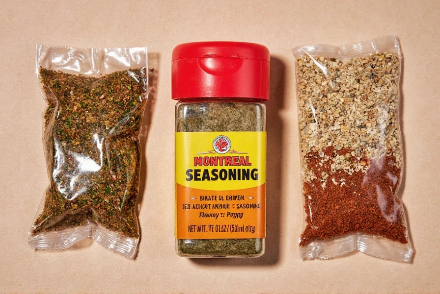 Comparison of Montreal Seasoning