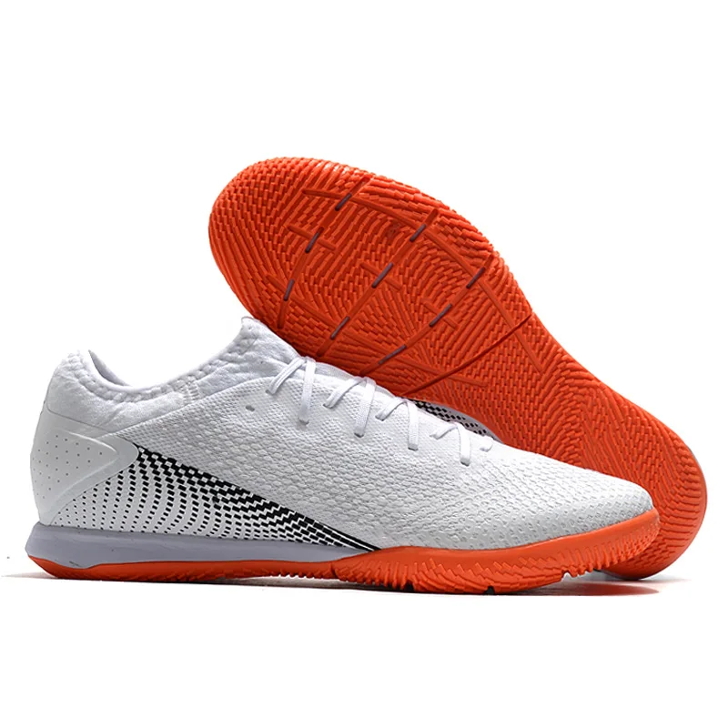 

Factory Wholesale original IC soccer wear shoes low top mens boot professional football shoes OEM shoes, White