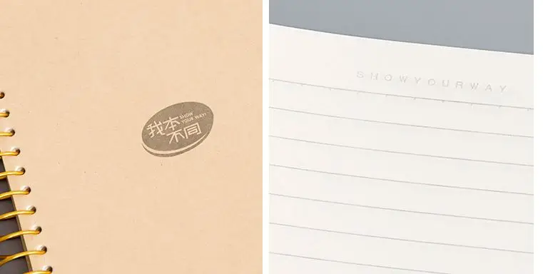 Custom Note Books Printing A4 Cahier Scolaire 200 Pages Carnet Budget Cuaderno Notas 2025 Cheap YO Spiral Binding Notebook